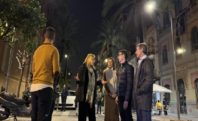 Huelva renueva el alumbrado del Paseo Independencia con tecnología LED para mejorar eficiencia y seguridad