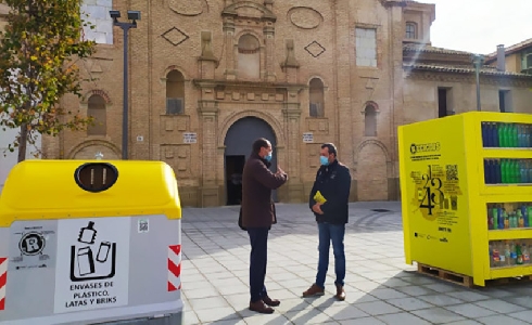 Huesca, primera capital de provincia en incorporar el Sistema de Devolución y Recompensa de Ecoembes