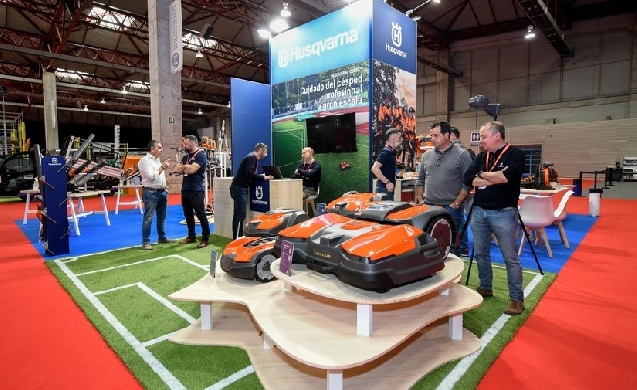 Husqvarna e Internaco Medio Ambiente presentan sus últimas novedades en Expomunicipal 2024