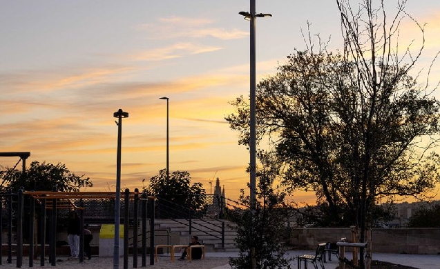 De piloto a realidad: el Parc del Molinet aplica iluminación inteligente para optimizar uso, energía y confort