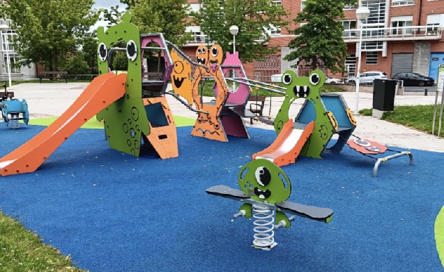 Industrias Agapito instala un parque de la Serie Spooky en Bilbao
