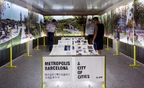 El AMB expone en la Biennal de Arquitectura y Paisajismo de Seül los proyectos metropolitanos junto con 80 ciudades