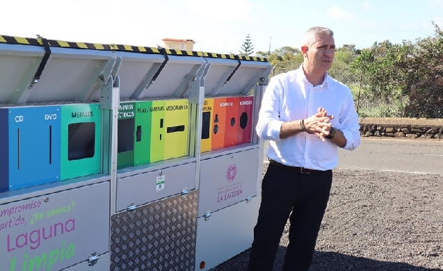 La Laguna refuerza la red de minipuntos limpios itinerantes para la recogida de residuos contaminantes