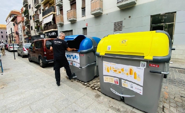 La recogida selectiva de residuos en Valencia alcanza el 33,7 % en el primer semestre de 2025