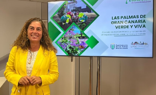 Las Palmas de Gran Canaria licita por 96,8 millones el mayor contrato de mantenimiento de zonas verdes de su historia