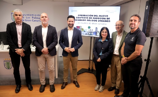 Las Palmas de Gran Canaria recibe cuatro ofertas para renovar el servicio de recogida de residuos durante los próximos ocho años