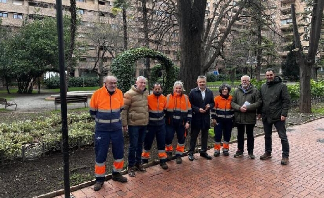 Logroño activa el servicio ‘Jardineros de parques singulares’ para reforzar el mantenimiento de 24 espacios verdes