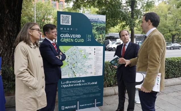 Madrid presenta una guía con 36 espacios verdes y proyectos que transforman su paisaje urbano