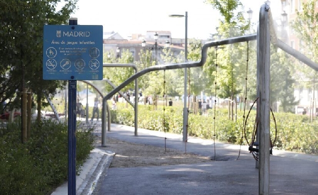 Más de 11,4 millones invertidos en la creación y remodelación de parques infantiles madrileños durante los últimos cinco años