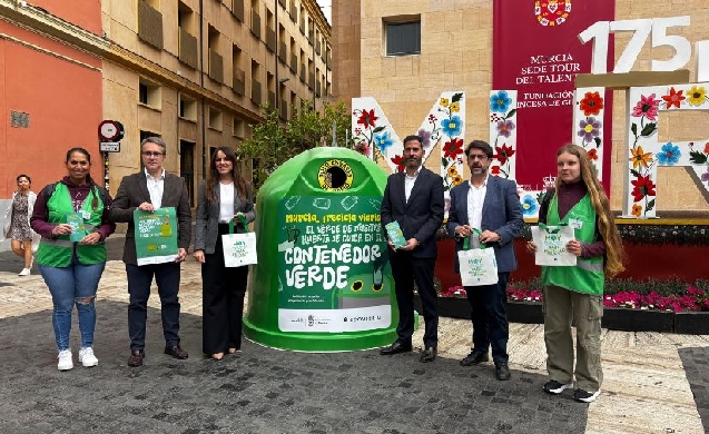 Murcia impulsa la recogida selectiva de vidrio con inteligencia artificial y actuación en 11 barrios prioritarios