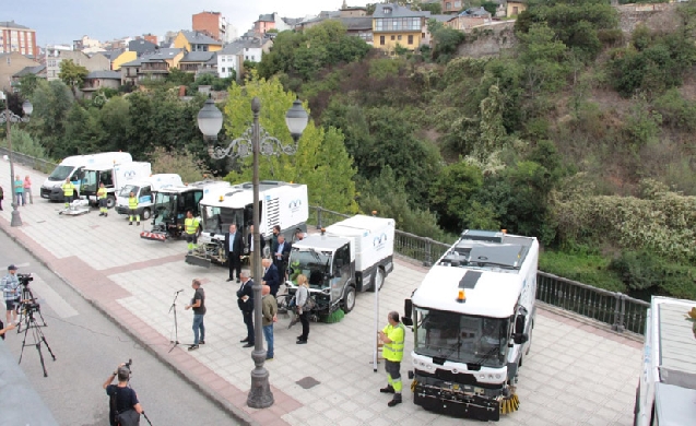 Nuevo servicio municipal de limpieza viaria en Ponferrada