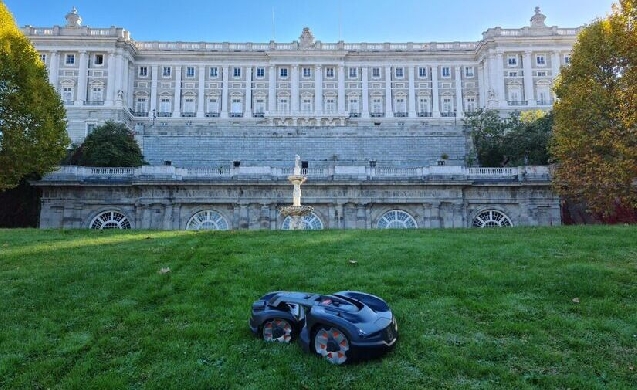 Patrimonio Nacional confía una vez más en Husqvarna para el cuidado de sus zonas verdes