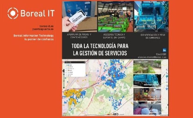 Plataforma infoGEO de Boreal IT revoluciona la gestión de los servicios urbanos
