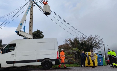 Ponteareas arranca las obras de renovación de su alumbrado por tecnología LED