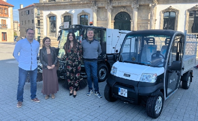 Pontevedra incorpora un vehículo eléctrico Urban N1 para reforzar la limpieza municipal