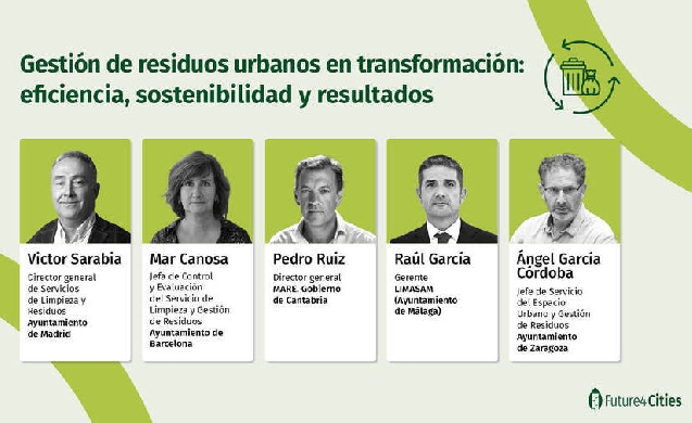 Recogida selectiva y eficiencia operativa en la gestión de residuos urbanos: ejes del primer panel de Future4 Cities 2026