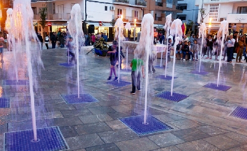 Rehabilitación de la fuente de la Plaza Isidord Macabich en Ibiza