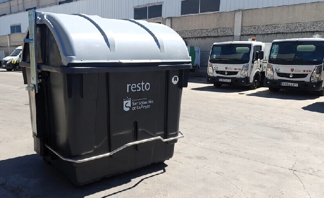 San Sebastián de los Reyes invierte cerca de 150 mil euros en la renovación de contenedores