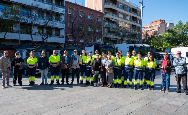 Sant Adrià culmina el despliegue del nuevo servicio de limpieza y recogida de residuos con más tecnología y refuerzos operativos