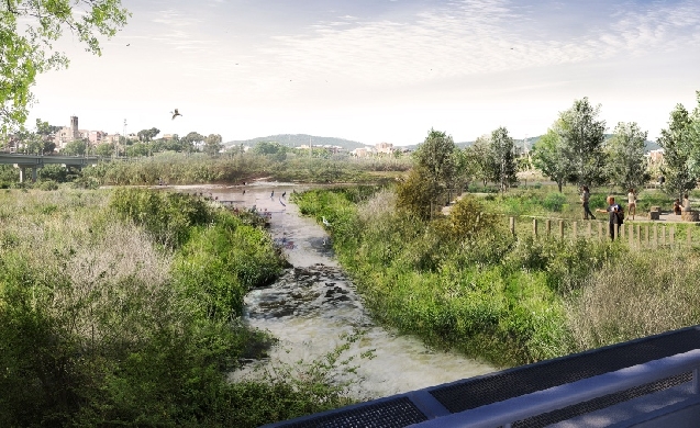 Sant Joan Despí inicia la recuperación de más de tres kilómetros del frente fluvial del Llobregat