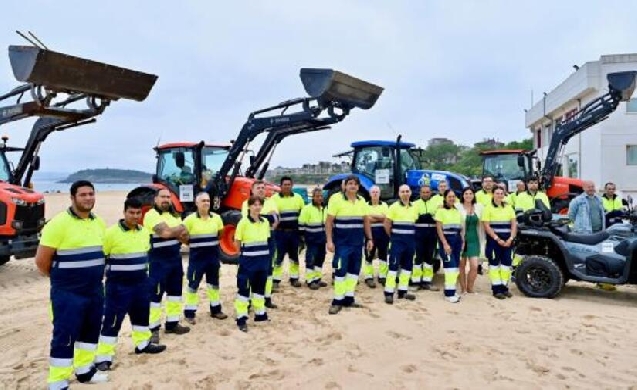 Santander refuerza la limpieza y modernización de sus playas con un aumento del 220% en la recogida de residuos