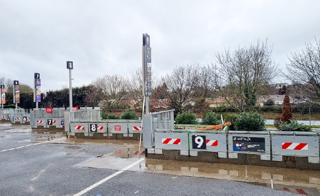 Seguridad en puntos limpios: nuevas barandas plegables patentadas