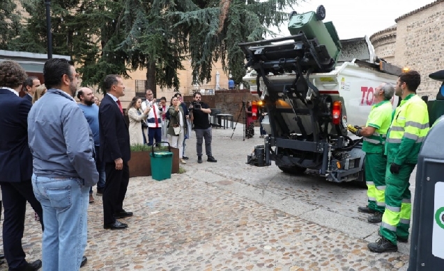 Toledo impulsa el reciclaje de vidrio en la hostelería del Casco Histórico con un servicio de recogida ‘Puerta a Puerta’