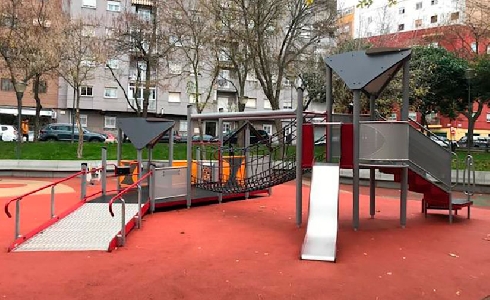 Treinta y cinco zonas infantiles de Salamanca ya cuentan con juegos adaptados para personas con discapacidad