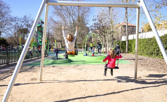 Tres Cantos, distrito de diversión infantil gracias a sus 52 parques