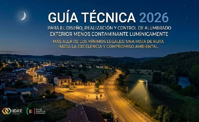 Una nueva guía impulsa un alumbrado exterior más sostenible y respetuoso con la biodiversidad