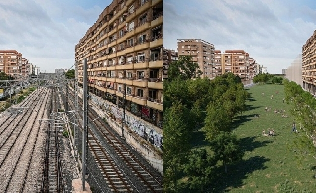 Valencia arranca las obras del canal de acceso ferroviario