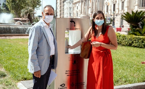 Valencia estrena una nueva generación de fuentes públicas de agua fresca