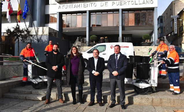 Puertollano comienza a renovar los equipos y maquinaria del servicio de limpieza y recogida de residuos