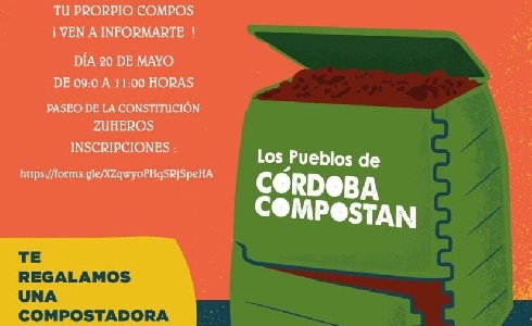 Varias localidades cordobesas participarán en la prueba piloto de compostaje casero puesta en marcha por la Diputación