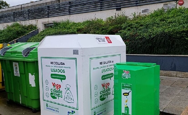Vigo refuerza su apuesta por el reciclaje textil y de aceites usados