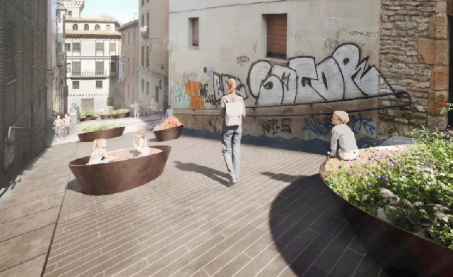 Vitoria-Gasteiz impulsa el reverdecimiento del Casco Medieval con una inversión de 269.000 euros