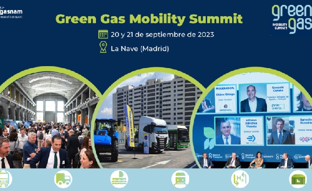 Vuelve a Madrid el Green Gas Mobility Summit los días 20 y 21 de septiembre