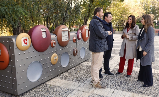 Zaragoza estrena seis puntos limpios de proximidad para residuos domésticos