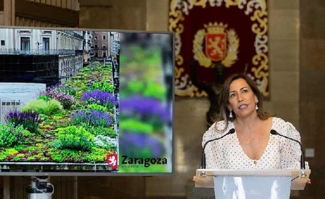 Zaragoza invertirá 1,5 millones para renaturalizar la Plaza del Pilar y renovar las fuentes de Goya y la Hispanidad