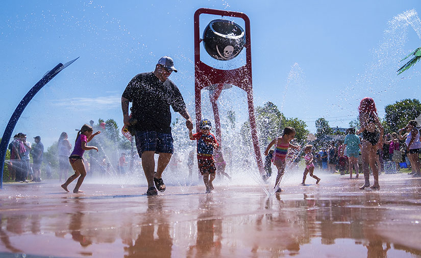 Splash pads: juego, inclusión y seguridad