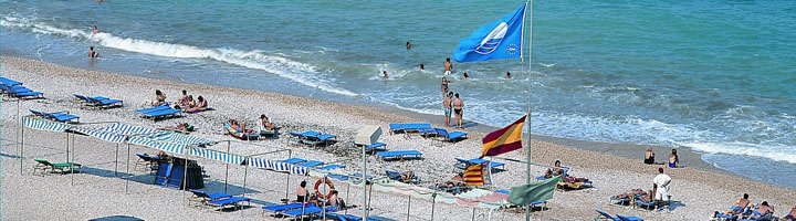La Comunitat Valenciana consigue el mayor número de playas con bandera azul de España