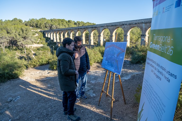 Tarragona ordena los itinerarios y apuesta por una vegetación más resiliente en el entorno del Pont del Diable