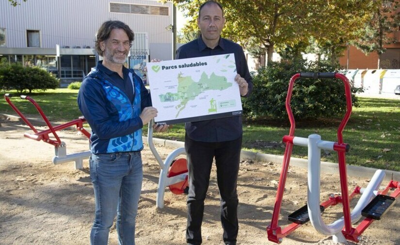 Tarragona potencia la salud ciudadana con 53 nuevos aparatos deportivos en once parques