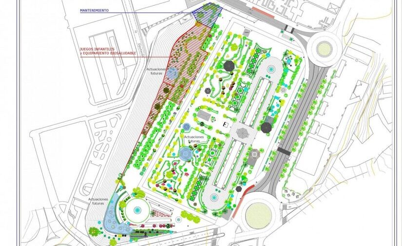El Parque de la Vega en Toledo inicia su transformación hacia un espacio más verde y eficiente