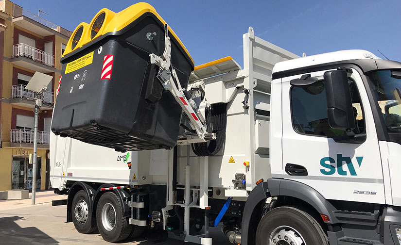 Torre Pacheco cuenta con nuevos camiones híbridos para la recogida de residuos