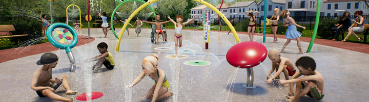 Waterplay lanza nuevos productos en la colección Kaleidoscope de Aquatic Play