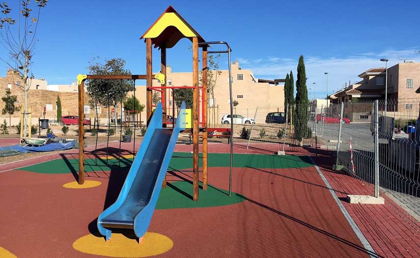 Un nuevo parque infantil en Cartagena