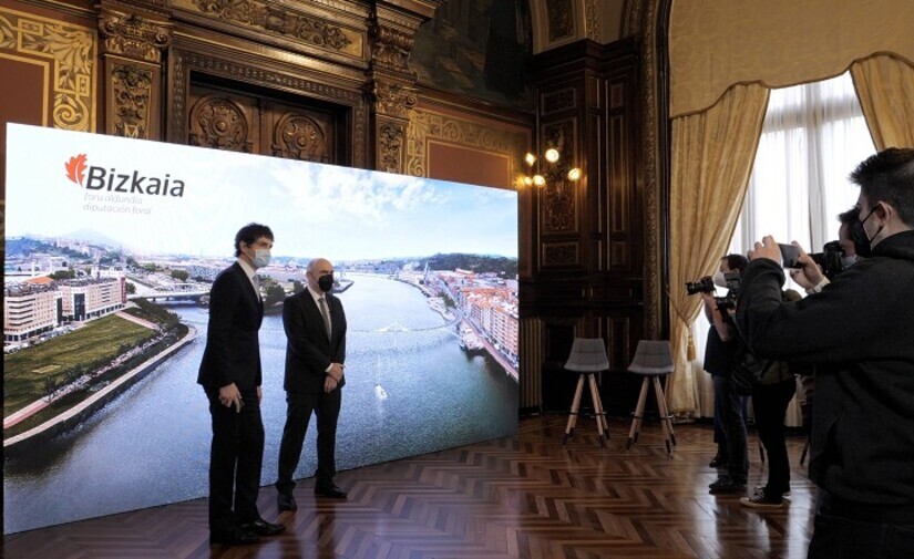 Un puente giratorio unirá Erandio y Barakaldo