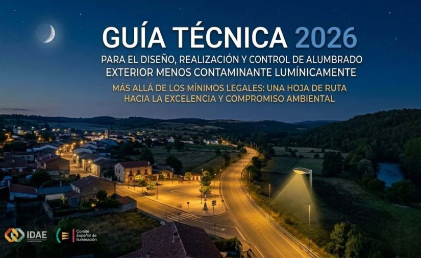 Una nueva guía impulsa un alumbrado exterior más sostenible y respetuoso con la biodiversidad