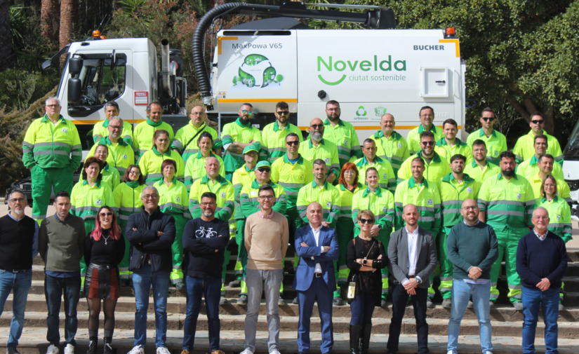 Presentadas las novedades del servicio de recogida de residuos y limpieza de Novelda